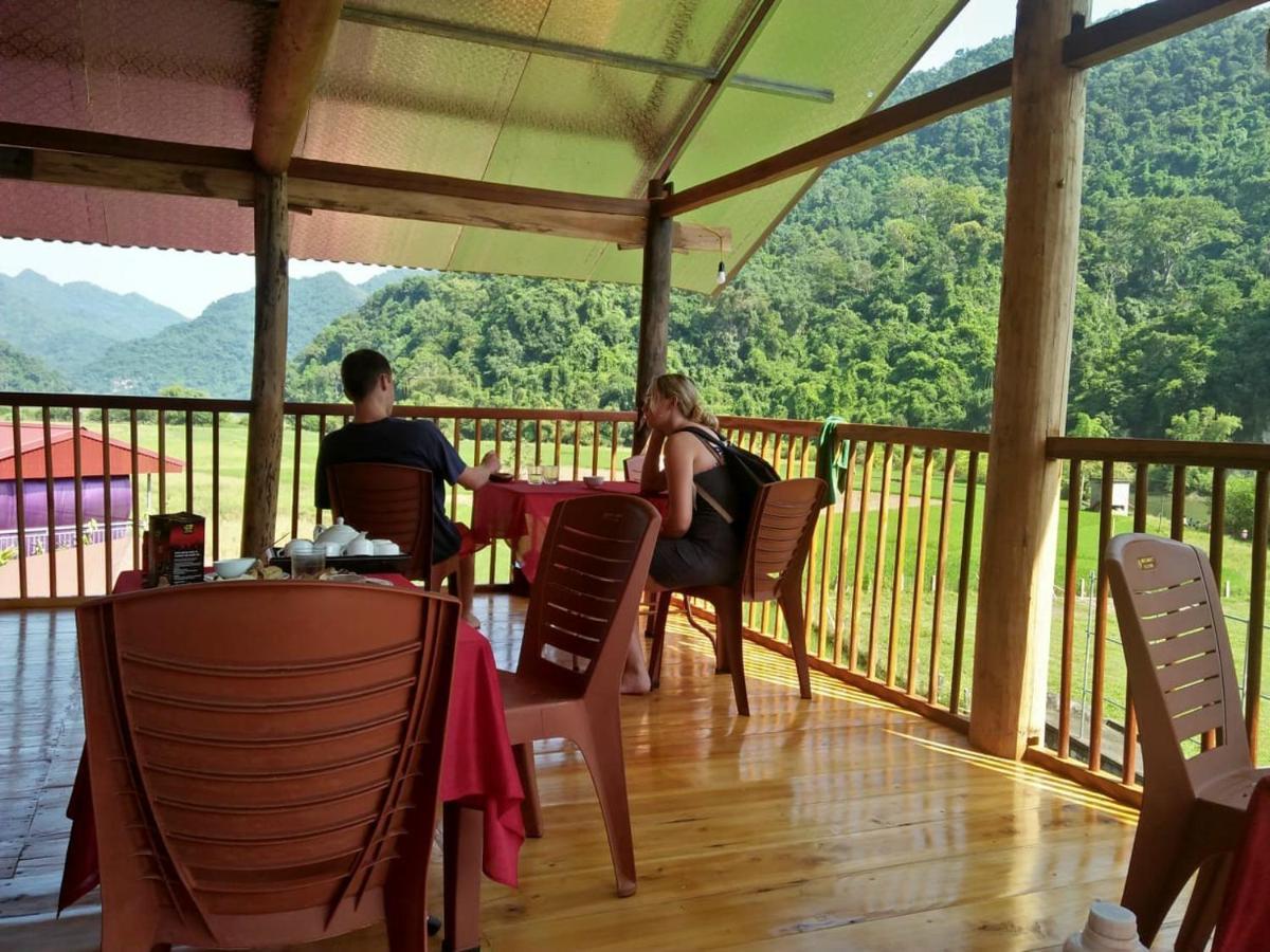 Tran Xuan Homestay Ba Be Exteriör bild
