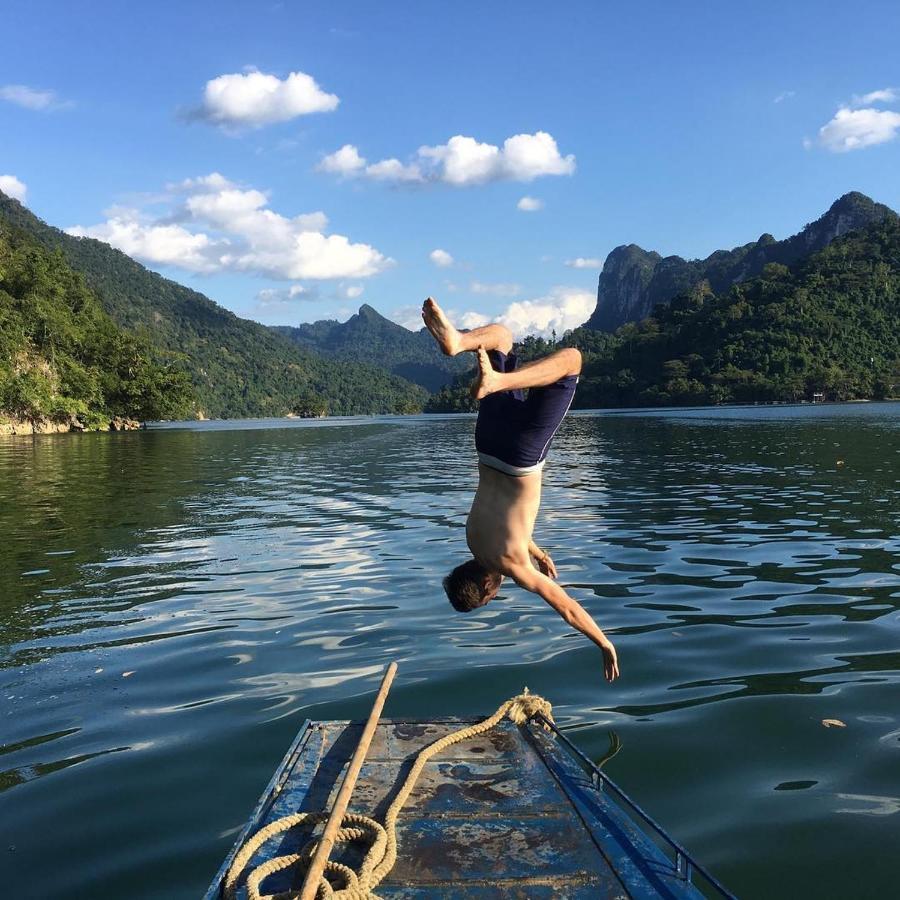 Tran Xuan Homestay Ba Be Exteriör bild