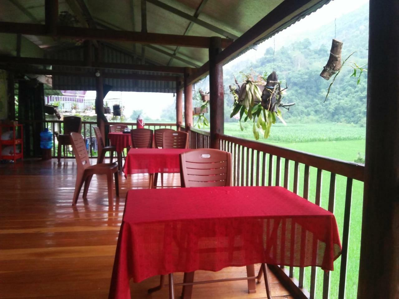 Tran Xuan Homestay Ba Be Exteriör bild